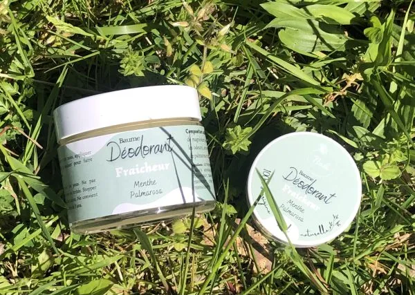 Baume déodorant Fraicheur – menthe palmarosa – 50 ml – Image 3